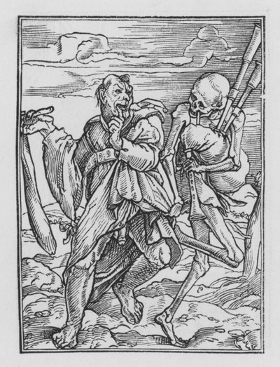 Holbeins Totentanz: Der Idiot von Hans after Holbein the Younger