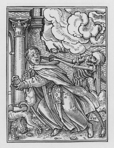 Holbeins Totentanz: Der Bettelmönch von Hans after Holbein the Younger