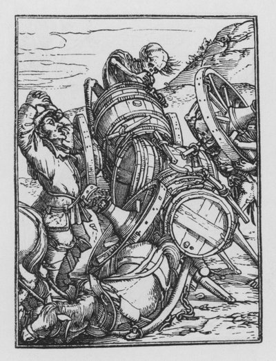 Holbeins Totentanz: Der Fuhrmann von Hans after Holbein the Younger