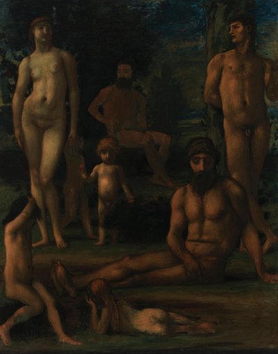 Goldenes Zeitalter II von Hans von Marées