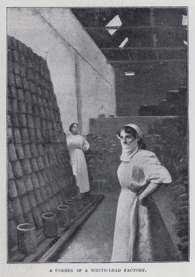 Eine Ecke einer Weißbleifabrik von Harold Hume Piffard