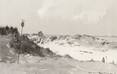 Golfplätze: Hunstanton, unter Schnee von Harry (1878 1950) Rountree