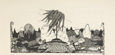 Illustration an der Spitze der Illustrationsliste. von Harry Clarke