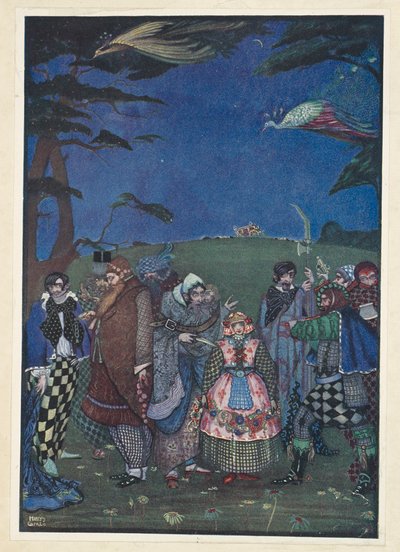 Die Schneekönigin. Sie ist dick - sie ist hübsch - sie wird mit Nusskernen gefüttert! von Harry Clarke