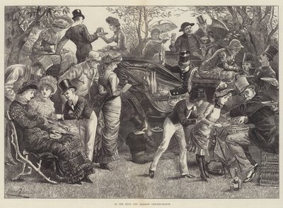 Beim Eton und Harrow Cricket-Match von Harry Furniss