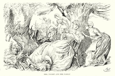 Illustration für Große Erwartungen von Charles Dickens von Harry Furniss
