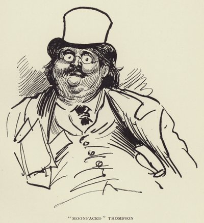 Mondgesicht Thompson von Harry Furniss