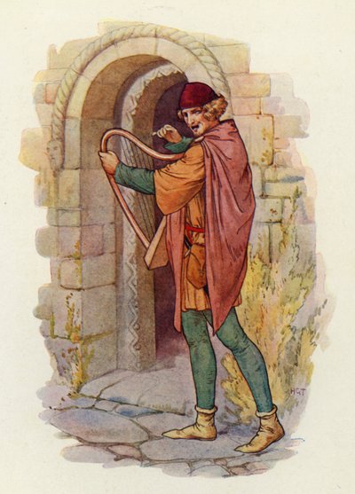 Der Ruhm von Robin Hood hallte durch alle Midlands; sogar bis nach London selbst, und die Balladen seiner Taten begannen gesungen zu werden von Harry George Theaker