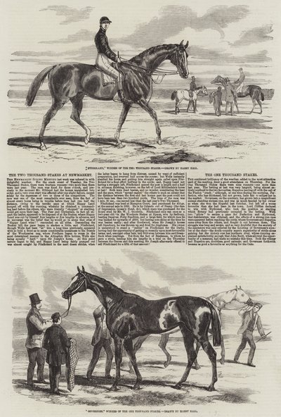 Die Zweitausend-Stakes in Newmarket von Harry Hall