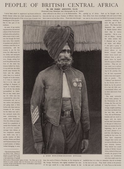 Menschen von Britisch-Zentralafrika von Harry Hamilton Johnston