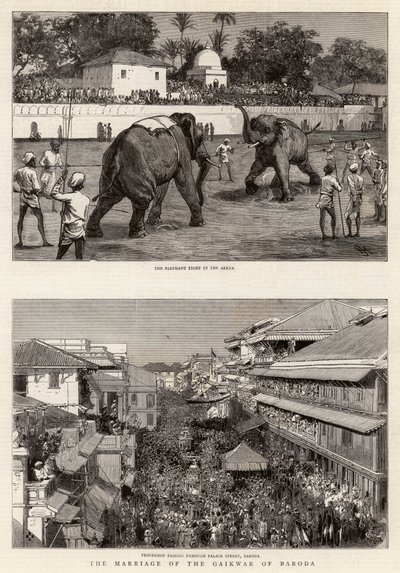 Die Hochzeit des Gaikwar von Baroda von Harry Hamilton Johnston