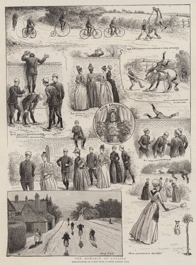 Die Romantik des Radfahrens von Harry Hamilton Johnston
