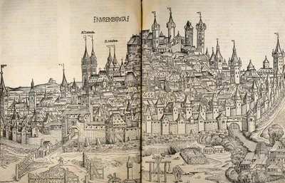 Nürnberg, Deutschland von Hartmann Schedel