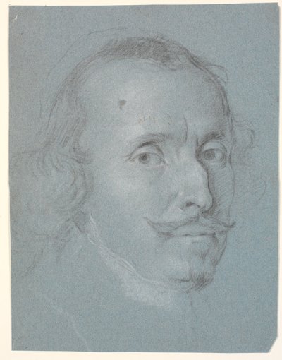 Männliches Porträtkopf von Heinrich Dittmers