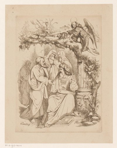 Judas Iskariot bei den Hohepriestern von Heinrich Vianden
