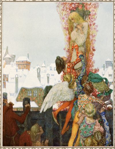 Die wilden Schwäne aus Märchen von Hans Christian Andersen, veröffentlicht 1911 von Heinrich and Urban Lefler