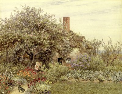 In der Nähe von Hambledon von Helen Allingham