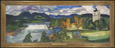 Ansicht von Ragunda, Jämtland von Helmer Osslund
