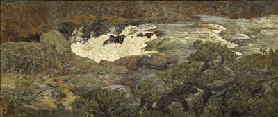 Wasserfall, Porjus von Helmer Osslund