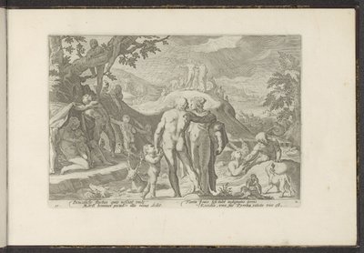 Sintflut von Deucalion von Hendrick Goltzius (workshop of)