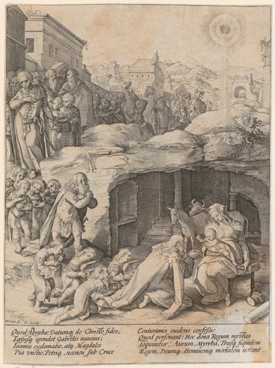 Anbetung der Könige von Hendrick Goltzius