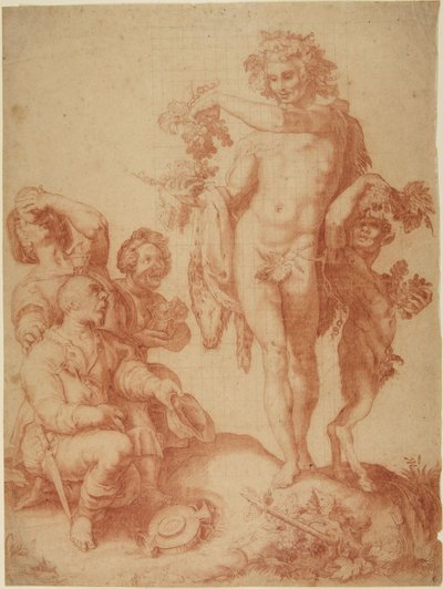 Bacchus von Hendrick Goltzius