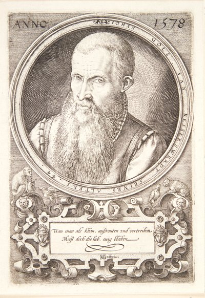 Jan Goltz II von Hendrick Goltzius