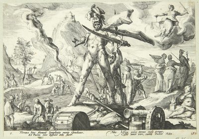 Die Eisenzeit von Hendrick Goltzius