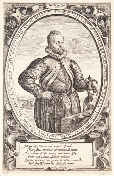 Johan van Duvenvoorde von Hendrick Goltzius