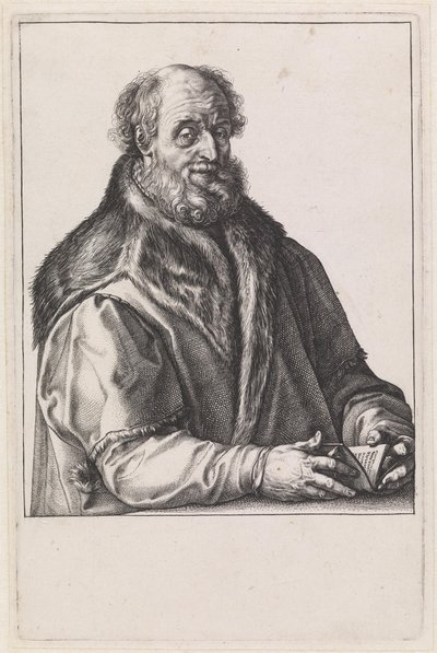 Johannes Zurenus (1517-1591) von Hendrick Goltzius