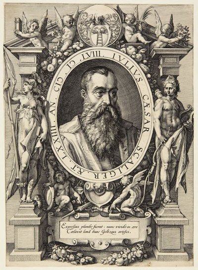 Julius Caesar Scaliger von Hendrick Goltzius
