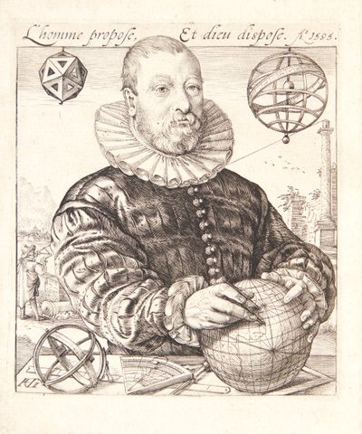 Nicolaus Petri van Deventer von Hendrick Goltzius
