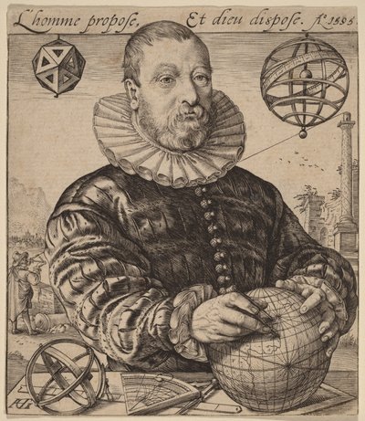 Nicolaus Petri van Deventer von Hendrick Goltzius
