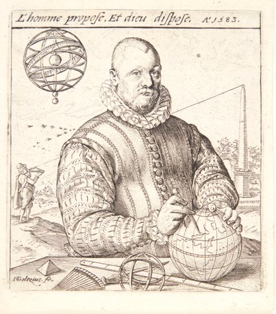 Nicolaus Petri van Deventer von Hendrick Goltzius