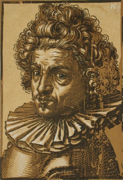 Porträt von Gillis van Breen von Hendrick Goltzius
