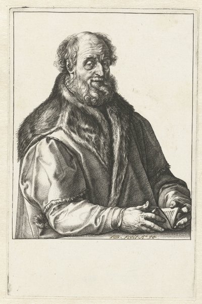 Porträt von Jan van Suren von Hendrick Goltzius
