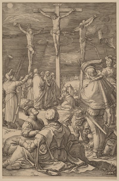 Die Kreuzigung von Hendrick Goltzius