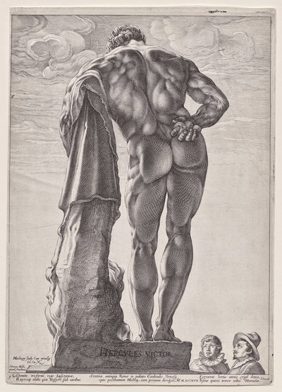 Der Farnesische Herkules von Hendrick Goltzius