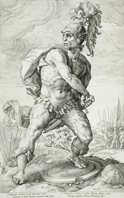 Titus Manlius Torquatus von Hendrick Goltzius