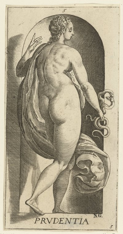 Vorsicht von Hendrick Goltzius