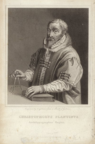 Christophe Plantin von Hendrik Goltzius