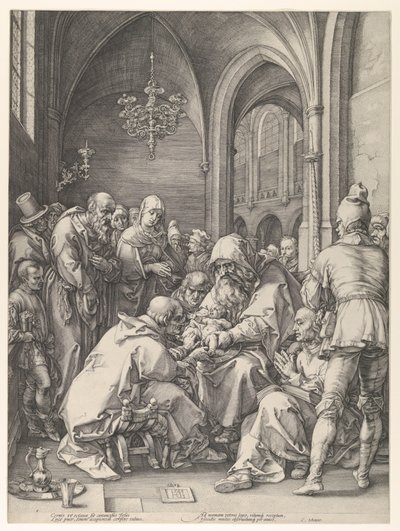 Die Beschneidung, n.d. von Hendrik Goltzius