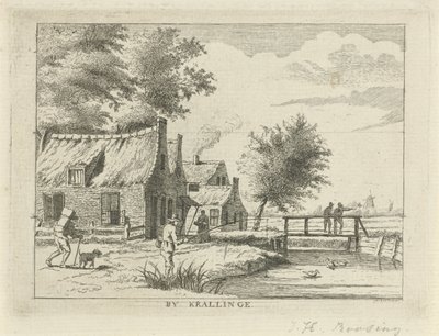 Ansicht bei Kralingen von Hendrik Roosing