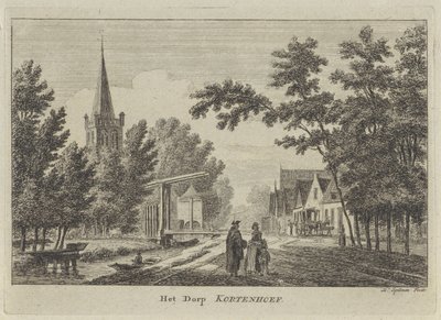Ansicht von Kortenhoef von Hendrik Spilman