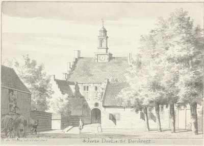 Die St. Jorisdoelen in Dordrecht von Hendrik de Winter