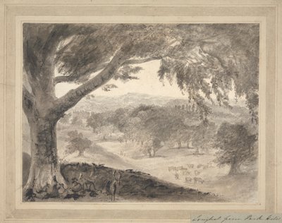 Longleat vom Park Hill von Heneage Finch fourth Earl of Aylesford