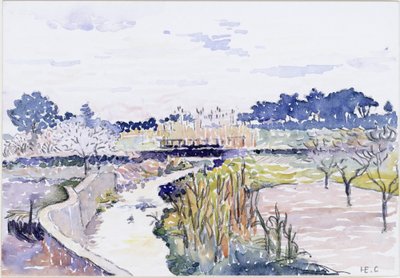 Gartenlandschaft von Henri-Edmond Cross