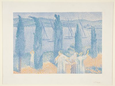 Der Spaziergang von Henri-Edmond Cross