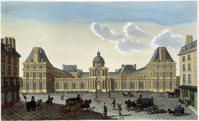 Ansicht des Palais du Luxembourg, ca. 1820 - in „Vues de Paris“ von Courvoisier von Henri Courvoisier Voisin