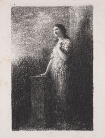 Vertrauen in die Nacht von Henri Fantin-Latour